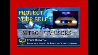 Nitro IPTV users Protect Yourself Now [upl. by Aillimac]