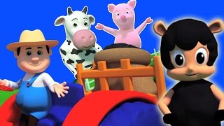 Baa Baa Black Sheep Rhyme  Baa Baa Schwarze Schafe Kinder Song  Reime Sammlung in Deutsch [upl. by Drahser]