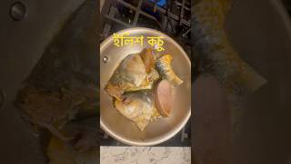 ইলিশ মাছের ঝাল রেসিপি। hilshafishrecipe shortvideo jtryfamily subscribe [upl. by Carlita]