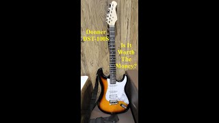 Donner DST 100S Electric Guitar Review [upl. by Liatris949]