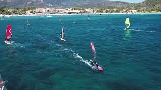 9 year old August windsurfing in Vassiliki Lefkas [upl. by Ribaj841]