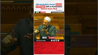 MPAsaduddin Owaisi openly challenges BJP in Parliament Speech Goes Viral From Archives [upl. by Trude205]