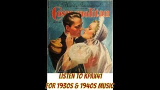 That Old Feeling Jazz Sound Of 1930s Big Band Music KPAX41 [upl. by Airbmat574]