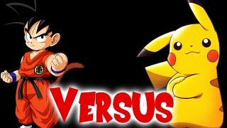 Kid Goku vs Pikachu  ちび 孫 悟空 VS ピカチュウ [upl. by Labana896]