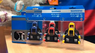 Шипы Shimano SPD SL Cleat Set SMSH Педали Shimano PDR540 Чехол для шипов Shimano SMSH45  Обзор [upl. by Attenweiler]