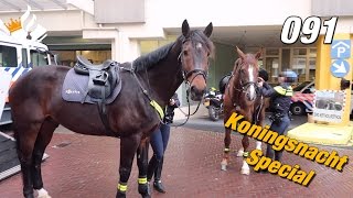 Politie Koningsnacht Utrecht Politievlogger JanWIllem [upl. by Odracir473]