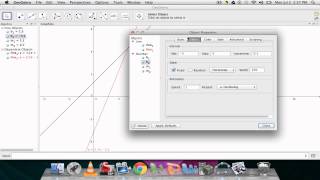 Geogebra  Intersections of Lines [upl. by Goldfarb]