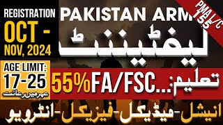 How To Join Pak Army as 2nd LieutenantArmy Commission after FAFSCICSBAPMA LC 155 Initial Test [upl. by Oijres810]