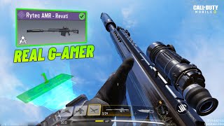 Rytec AMR Quick Scope Best Setup Codm  Rytec AMR Gunsmith Attachments Cod Mobile [upl. by Htebasyle]