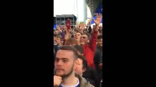 Jeremy Corbyn rocks up on stage before the Libertines gig [upl. by Shayne]