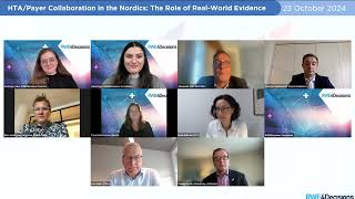 HTAPayer Collaboratives in the Nordics The Role of RealWorld Evidence 23102024 [upl. by Atinod]