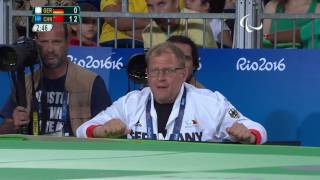 Judo  Carmen Brussig v Li Liqing  Womens 48kg Gold Medal Contest  Rio 2016 Paralympic Games [upl. by Ahtreb144]