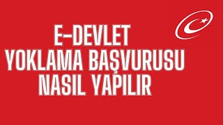 E Devlet Askerlik Yoklama Başvurusu Nasıl Yapılır [upl. by Nosna]