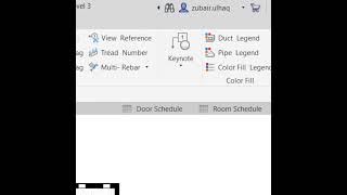 Revit Quick Tip  Using Color Fill Legend to Create Architectural presentation plans [upl. by Tterrab]