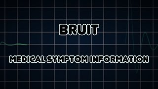 Bruit Medical Symptom [upl. by Fabyola395]