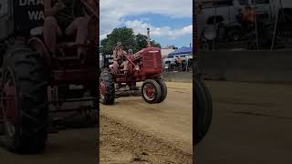 Antique Tractor Pull Highlights [upl. by Sperling392]