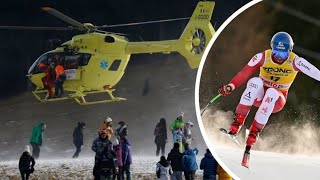 Video 😱 Sturz Marco Schwarz Abfahrt  Bormio Downhill Skiing 2023  Marco Schwarz Verletzung [upl. by Rudman90]