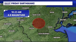 FULL INTERVIEW New Jersey woman recalls 48 magnitude earthquake [upl. by Eliza]