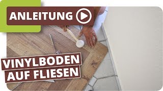 Vinylboden auf Fliesen verlegen  planeo Sly ENG SUB [upl. by Maris]