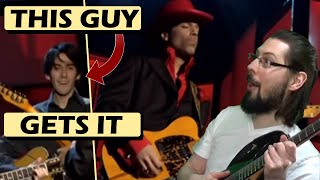 PRINCE Reaction While My Guitar Gently Weeps Guitar Tutor Reacts amp Lesson [upl. by Assiled]