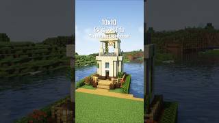 マイクラ10x10建築。砂岩の灯台。shorts minecraft minecraftbuilding マイクラ マイクラ建築 [upl. by Haret533]