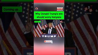 Why Donald Trumps win should worry Kenyans trump2024 immigrants dvlottery2024 dvlottery visa [upl. by Suirtemed879]