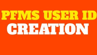 How to create PFMS Approver ID and PFMS operator ID [upl. by Calvinna]