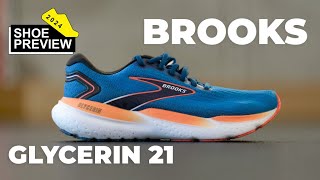 Brooks Glycerin 21 preview  The Running Event  2024 Shoe Previews [upl. by Ahsinyar]