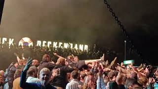 Zebrahead challenging the security  Rock am Beckenrand with loads of crowdsurfers 2013 [upl. by Janelle453]