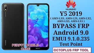 Huawei Y5 2019AMNLX9 AMNLX2 FRP Bypass Test point With Octopus Frp Tool [upl. by Adilem756]