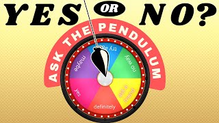 🌈YES or NO Pendulum Reading 🌈 Ask 1 Question 🙏💫💜💍 [upl. by Moritz]