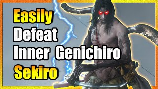 How To Defeat Inner Genichiro Sekiro [upl. by Dulsea]