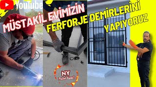 8 BÖLÜM MÜSTAKİL EVİMİZİN GÜVENLİĞİ İÇİN FERFORJE YAPIYORUM SEN DE YAPABİLİRSİN PÜF NOKTALARI [upl. by Anaher]