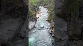 Waterfall  Abisko  National Park  Sweden [upl. by Castle]