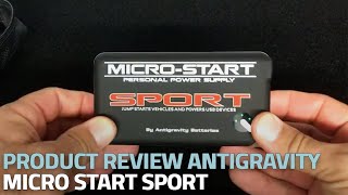 PRODUCT REVIEW  ANTIGRAVITY MICRO START SPORT  ROTTWEILER PERFORMANCE [upl. by Uahc]