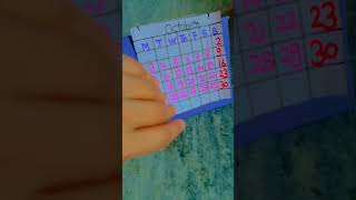 DIY handmade calendar [upl. by Treblig]