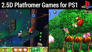 Top 10 Best 25D Platformer Games for PS1 [upl. by Yeargain]