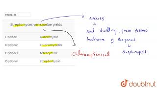 Streptomyces venezuelae yields  12  MICROBES IN HUMAN WELFARE  BIOLOGY  ARIHANT NEET  Doub [upl. by Bergen]