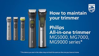 MG592015 Philips AllinOne Series Trimmer 5000 10in1 [upl. by Anayk164]