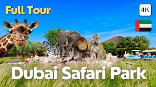 Dubai Safari Park Shows Attractions amp More SPECTACULAR Zoo Tour  Tourist Attraction 4K 🇦🇪 [upl. by Lean]