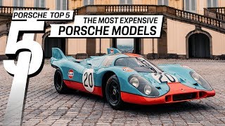 Porsche Top 5 Series Most Expensive Porsche Cars Ever Sold [upl. by Gaylene]