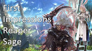 Reaper and Sage  Initial Thoughts  FFXIV [upl. by Indyc656]