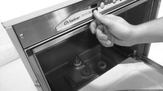 Eurodib Undercounter Lamber Dishwasher Demo [upl. by Katt468]