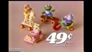 1986 McDonalds Muppet Babies Toy Commercial Only 49 Cents [upl. by Anil214]