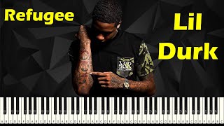 Refugee piano  Lil Durk [upl. by Rosol]