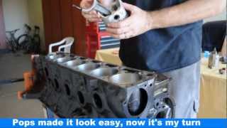 Ford Falcon 200 six cylinder engine build [upl. by Tj]