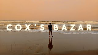 Coxs Bazar Beach One of the Most Popular Tourist Attractions in Bangladesh  4k [upl. by Weaks249]