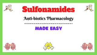 Antibiotics pharmacology sulfonamides pharmacology antibiotics clinical pharmacology antibiotics [upl. by Sugar]