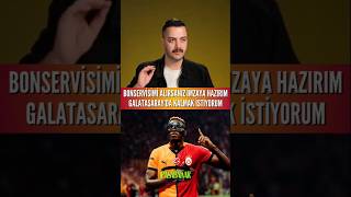 OSİMHEN GALATASARAYDA KALMAK İSTİYORUM İSTİYORUM galatasaray shorts osimhen okanburuk [upl. by Bucella]