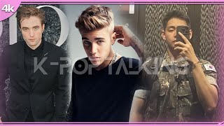 Huge Surprise V BTS Dethrones Justin Bieber and Robert Pattinson as Worlds Most Handsome 2024 [upl. by Nena]